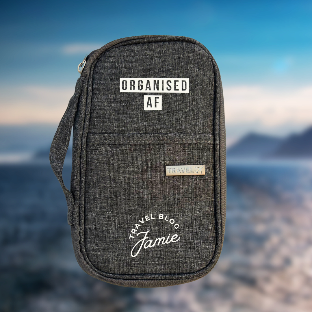Travel Organiser Wallet/Pouch (Grey)