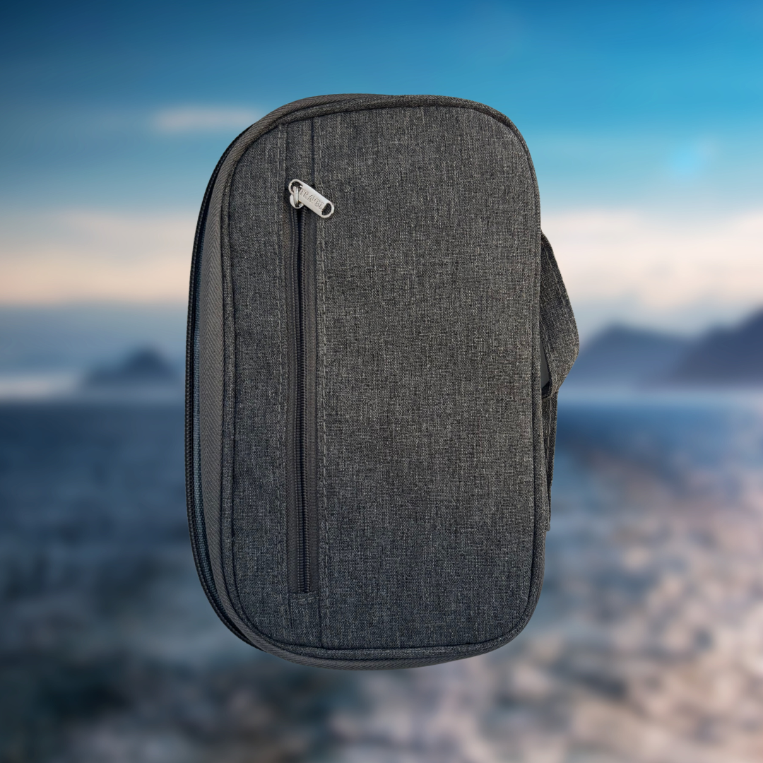 Travel Organiser Wallet/Pouch (Grey)
