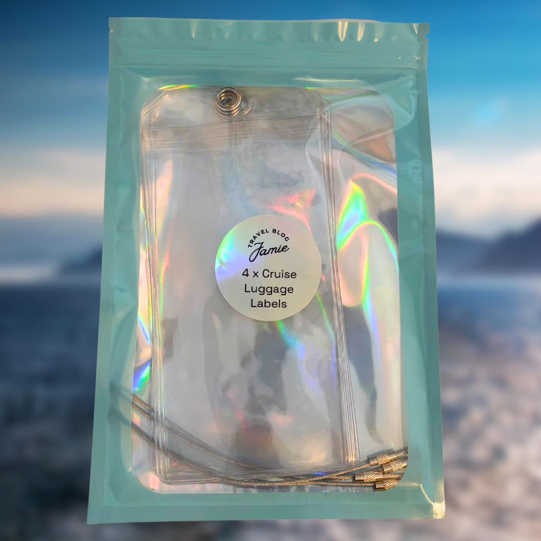 Pack of 4 Cruise Luggage Tags