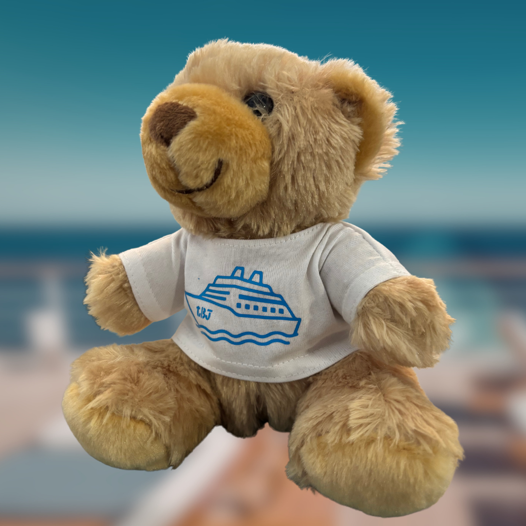 Travel Blog Jamie Teddy Bear Plushie