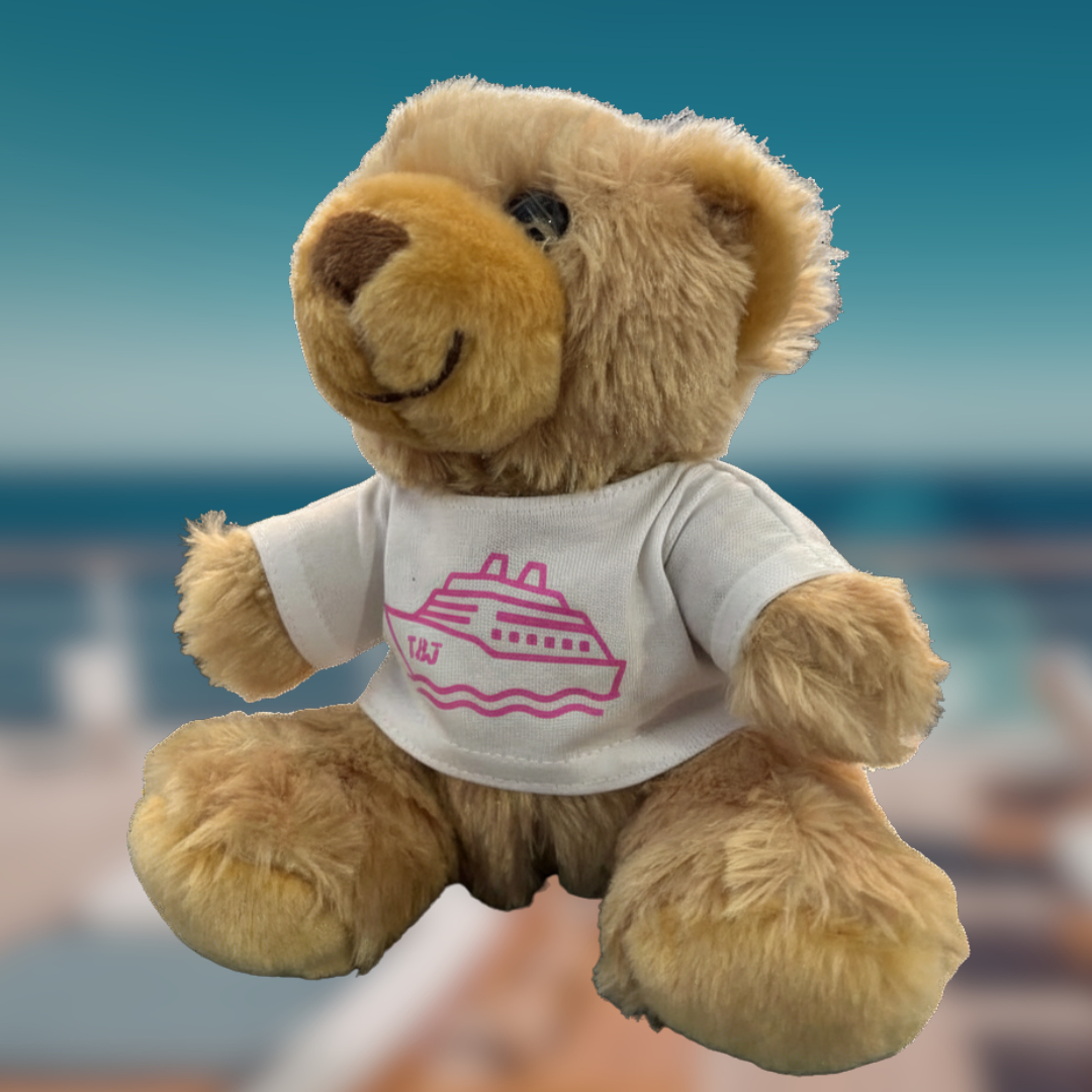 Travel Blog Jamie Teddy Bear Plushie