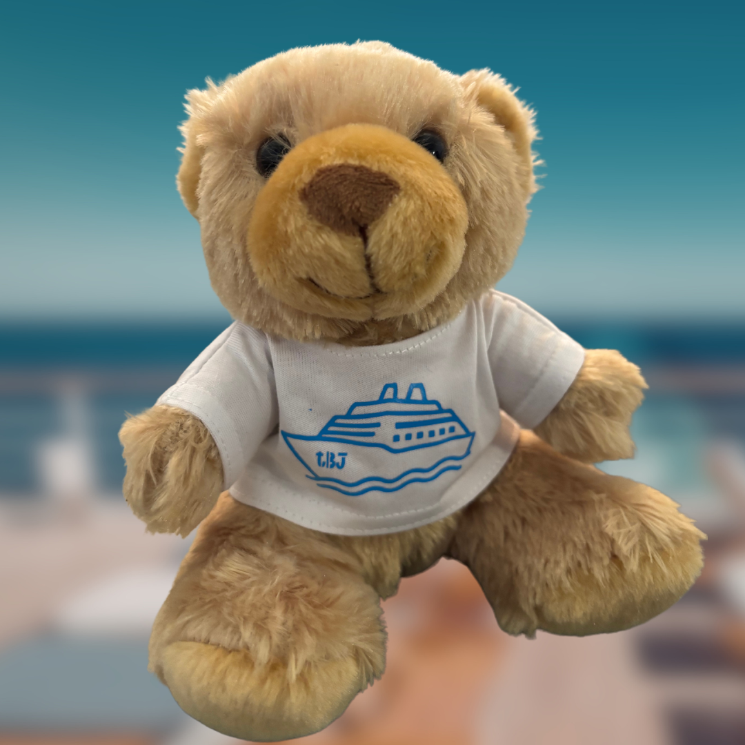 Travel Blog Jamie Teddy Bear Plushie