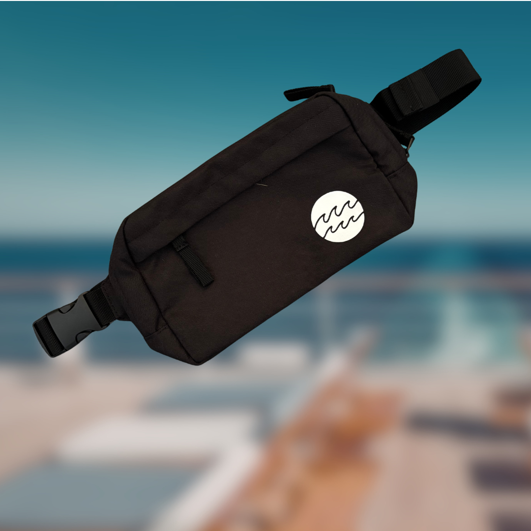 Cross-Body Bag - Ocean Waves/Travel Blog Jamie