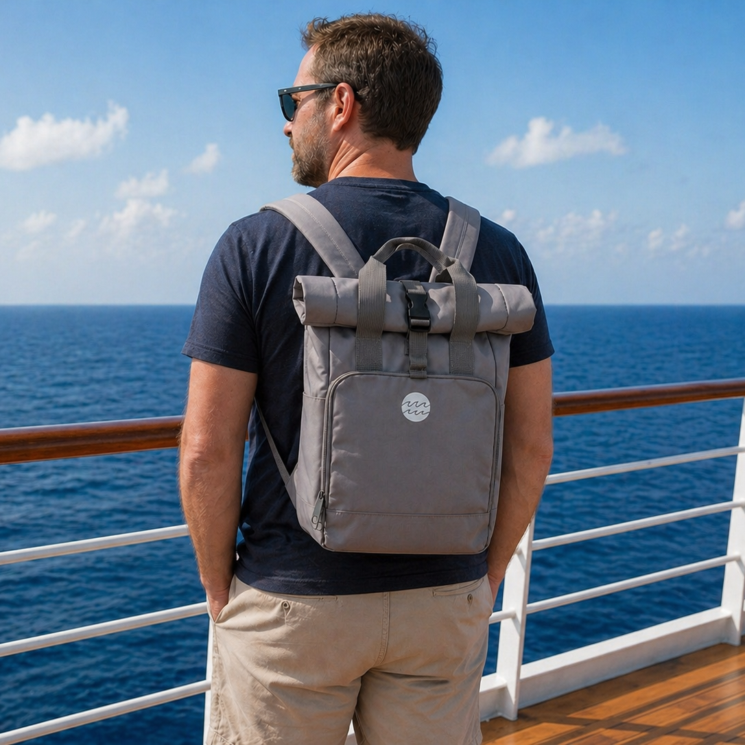 Travel Blog Jamie Roll-Top Backpack
