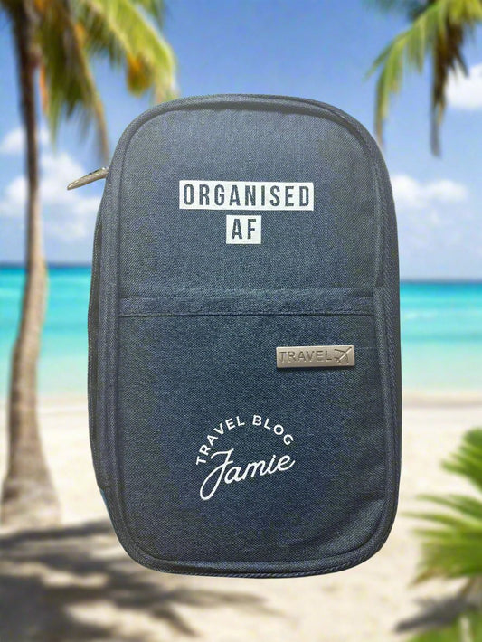 Travel Organiser Wallet/Pouch (Blue)